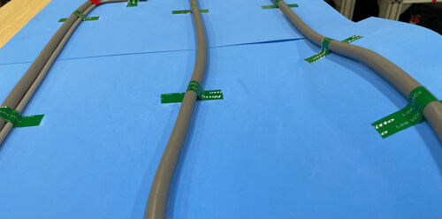 Automatic Fixation of Wire Harnesses by Taping